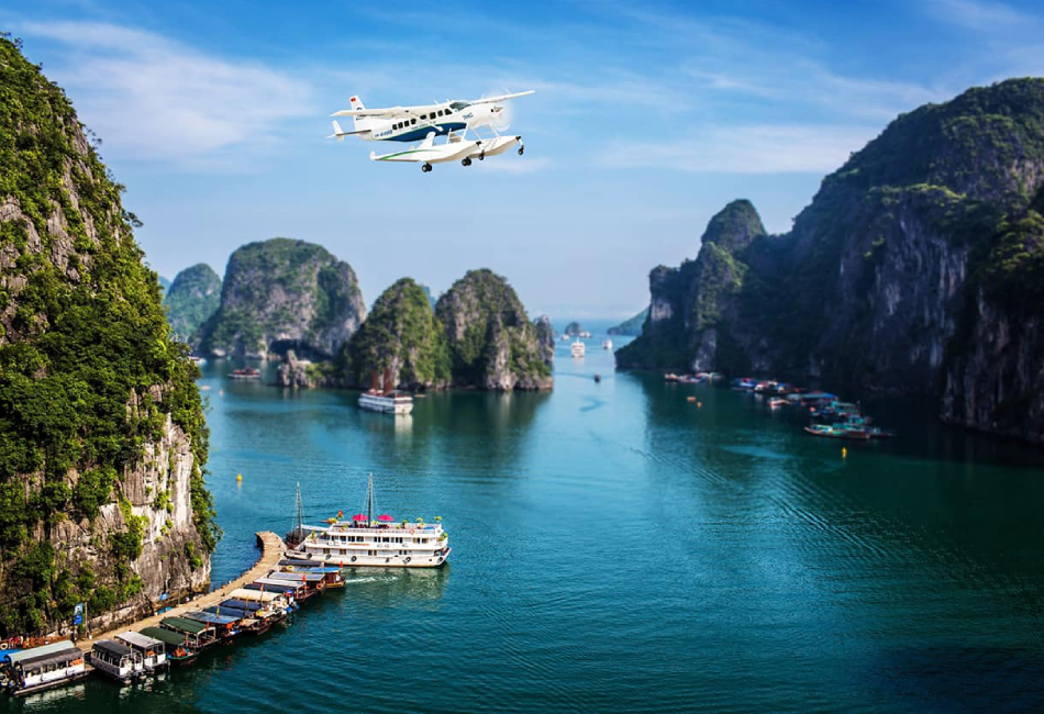 Halong by Helicopter