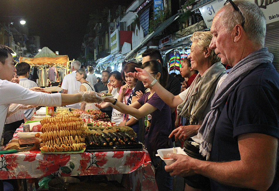 Hanoi Night Market Food